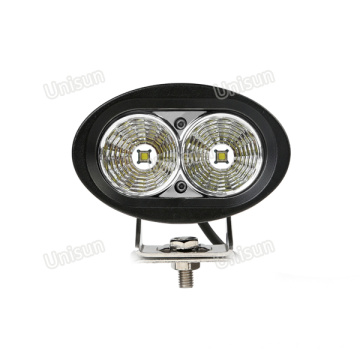 3 polegadas 9-60V 10W Oval LED Folklift Trabalho Luz